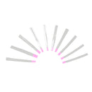 10 x Fiberglass Nail Extension Form for Fibernails Acrylic Tips Manicure Best