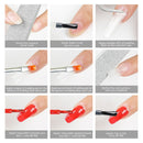 10 x Fiberglass Nail Extension Form for Fibernails Acrylic Tips Manicure Best