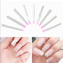 10pcs Nail Form Fibernails Acrylic Tips Fiberglass Extension Fiber Glass