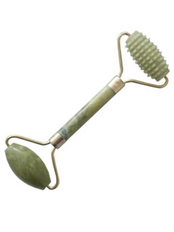 Natural Jade Guasha Facial Massager Jade Roller Face Body Beauty Rose Quartz