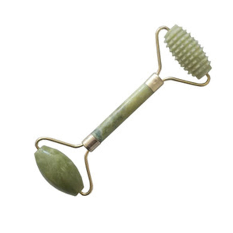 Natural Jade Guasha Facial Massager Jade Roller Face Body Beauty Rose Quartz