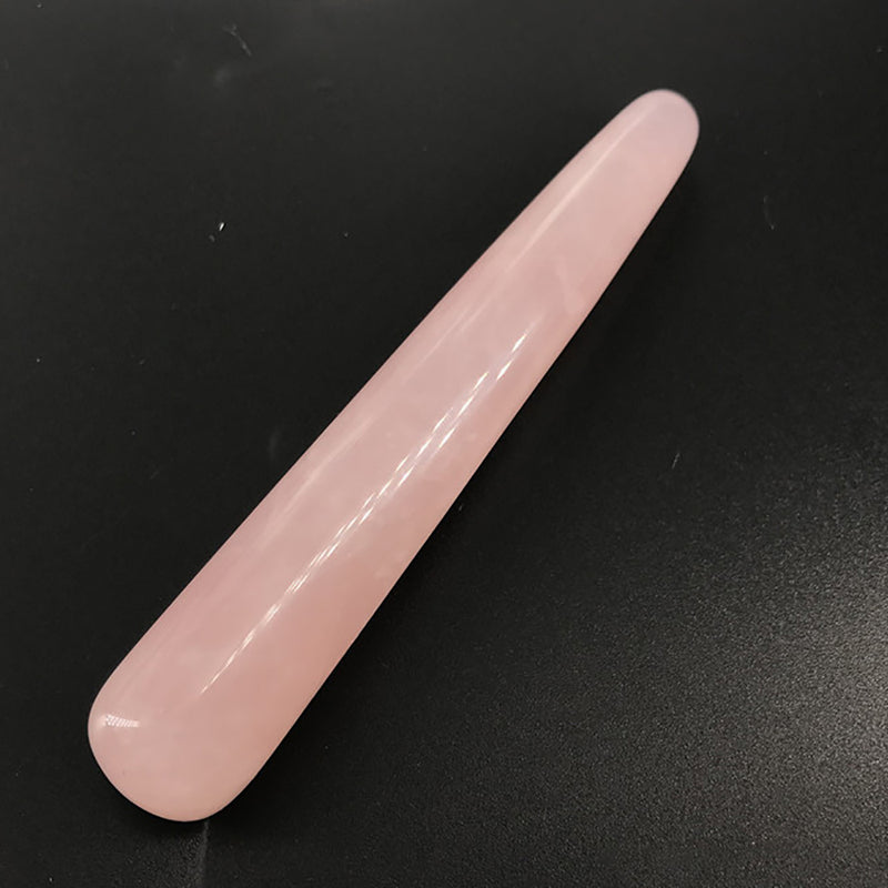 1 Pcs Natural Jade Stone Guasha Acupuncture Points Massage Stick Healthy Therapy