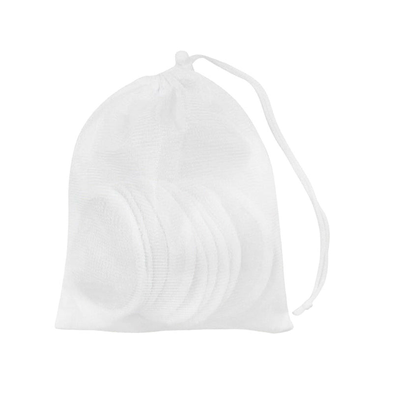 10 X Girls Makeup Remover Pads Washable Bamboo Fiber Skin Care Facial Pads Best