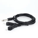 Silicone 2.25m Tattoo Clip Cord Cable RCA Line Power Supply For Tattoo Best 1x