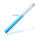 5 x UV Gel Nail Art Tips Crystal Acrylic Painting Drawing Polish Brush Pen New