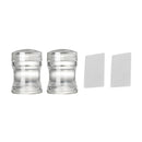 2 pcs Clear Jelly Silicone Nail Art Stamper DIY Stamping Printing Manicure Best
