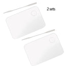 4 pcs Cosmetic Makeup Nail Eye Shadow Mixing Palette With Stainless Spatula Best