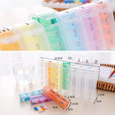 1 x 7 Day Weekly Medicine Organizer 28 Slot Pill Dispenser Tablet Storage New