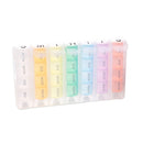 1 x 7 Day Weekly Medicine Organizer 28 Slot Pill Dispenser Tablet Storage New