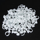 200 x Eyelash Lash Extension Glue Pallet Stand Disposable Individual Holder Ring