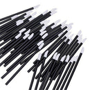 100x/bag Black Disposable Lip Gloss Applicators Lipstick Wands Tool Kits Brush