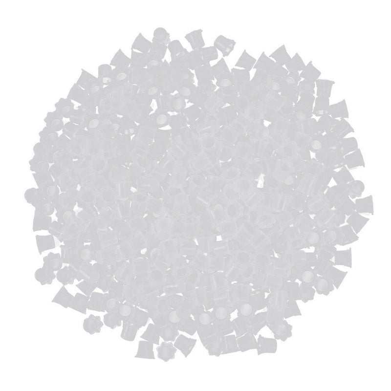1000pcs 13mm Plastic Tattoo Hexagonal lace Ink Cups Caps Holder Pigment Supply D