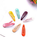 24pcs 5cm Snap Hair Clips for Hair Clip Pins BB Hairpin Color Metal Barrettes