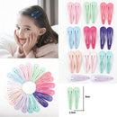 24 pcs 5cm Snap Hair Clips for Hair Clip Pins BB Hairpin Color Metal Barrettes