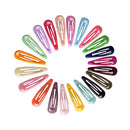 24pcs 5cm Snap Hair Clips for Hair Clip Pins BB Hairpin Color Metal Barrettes