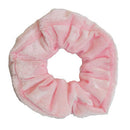 10 Pcs Velvet Look Hair Scrunches Elastics Bobbles Hair Bands Various Colours