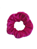 10 Pcs Velvet Look Hair Scrunches Elastics Bobbles Hair Bands Various Colours