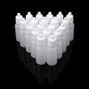 100 x Empty Plastic Squeezable Dropper Bottles Eye Liquid Case Container