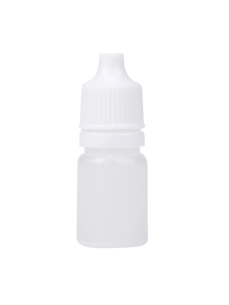 100 x Empty Plastic Squeezable Dropper Bottles Eye Liquid Case Container