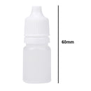 100x 10ml Empty Plastic Squeezable Dropper Bottle For Liquid Eye Drops Water XX
