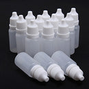 100x 10ml Empty Plastic Squeezable Dropper Bottle For Liquid Eye Drops Water XX