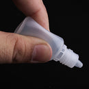 100x 10ml Empty Plastic Squeezable Dropper Bottle For Liquid Eye Drops Water XX