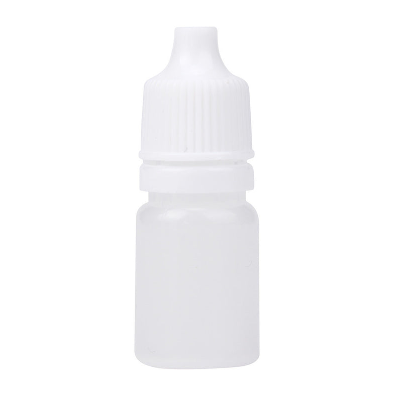 100 x 10ml Empty Plastic Squeezable Dropper Bottle For Liquid Eye Drops Water