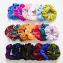 20*Hair Scrunchies Velvet Scrunchy Bobbles Elastic Hair Bands Multi Color New