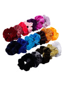 Womens Hair Scrunchies Ladies Girls Elastic Scrunchy Bobbles Velvet Sports Band