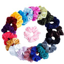 20*Hair Scrunchies Velvet Scrunchy Bobbles Elastic Hair Bands Multi Color New