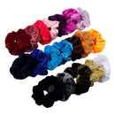 20*Hair Scrunchies Velvet Scrunchy Bobbles Elastic Hair Bands Multi Color New