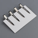12 Pcs Plastic Seamless No Bend No Crease Hair Clips for Women's Hair Styling