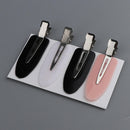12 Pcs Plastic Seamless No Bend No Crease Hair Clips for Women's Hair Styling