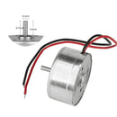 1 Pcs 12mm*24mm Mini Motor DC6V 6800RPM High Speed DIY Tattoo Machine 10cm Wire