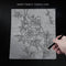 100Sheets Tattoo Tracing Paper Translucent Draft Draw Sheet For Tattoo Art