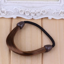 Pony Tail 3 Color Rock Multi Hair Rubber Band Cuff Ponytail Holder Rope Ornament