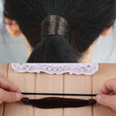 Charming Women Straight Wig Hairband Ponytail Holder Elastic Hair Tie Band Rope