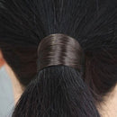 Charming Women Straight Wig Hairband Ponytail Holder Elastic Hair Tie Band Rope