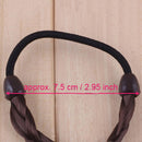 6* Women Braid Wig Elastic Hair Band Rope Scrunchie Girls Ponytail Holder Hot