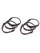 6x Women Elastic Rope Hair Tie Ponytail Holder Wig Hairpiece Head Band Hairband