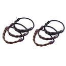 6x Women Elastic Rope Hair Tie Ponytail Holder Wig Hairpiece Head Band Hairband
