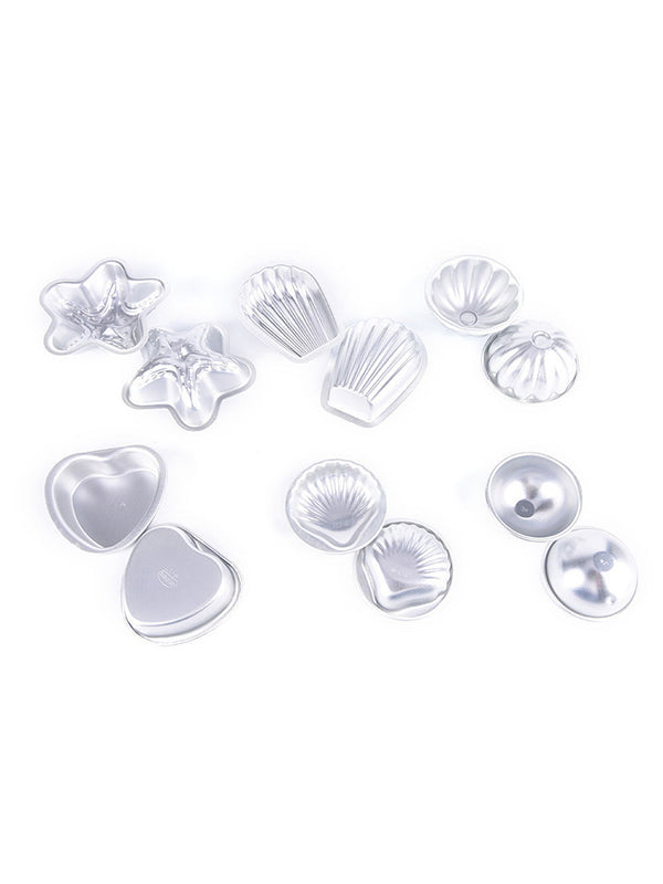 Aluminum Alloy Bath Bomb Mold Sphere Bath Bomb Cake Pan Baking Pastry Mould Set