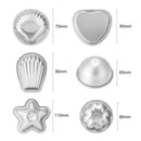 Aluminum Alloy Bath Bomb Mold Sphere Bath Bomb Cake Pan Baking Pastry Mould Set