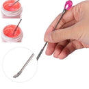Permanent Tattoo Eyebrow Nail Manicure Ink Pigment UV Gel Mixed Stirring Stick