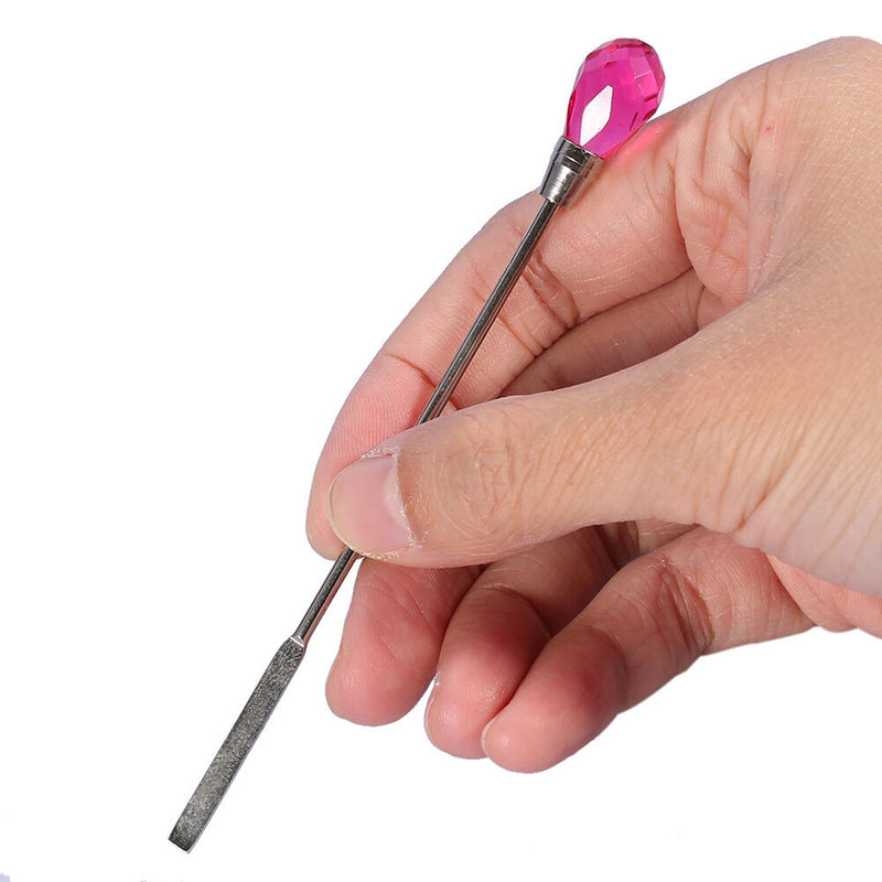 6 x Nail Manicure Ink Permanent Makeup Tattoo Eyebrow Gel Stirring Rod Stick