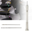 2x Practical Nail Art Design Tips Dangle Metal Pierce Hand Drill Tool Piercing