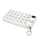 28 Grid 7Days Digital Medicine Pill Reminder Organizer Pill Box Case Timer Alarm