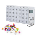 Pill Box Reminder Electronic Timer Digital 7Days Pills Organizer Case With Timer