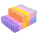 Colorful Nail Art Buffers Grinding Polishing Sponge Files Nail Tool Random Color