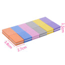 Random 50pcs Acrylic Files Nail Sanding Block Buffer Art Sand Surface Sponge